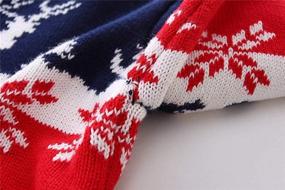 img 1 attached to 🎄 Mud Kingdom Reindeer Christmas Sweater: Boys' Clothing & Fashionable Sweaters"