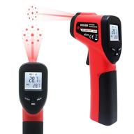 infrared thermometer temperature gun: accurate -58℉~1022℉ range, 9-point laser, non-contact instant-read digital ir thermometer with backlight logo