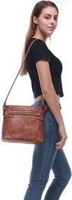 img 3 attached to 👜 Stylish LL LOPPOP Purses: Medium Size Crossbody Bags for Women 2029, Perfect Blend of Functionality and Fashion