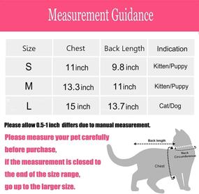 img 2 attached to 🐱 Yeapeeto Cat Bodysuit: Ideal After-Surgery Recovery Suit for Cats - E Collar Alternative, Protection for Abdominal Wounds & Prevents Licking - Breathable Clothes for Male & Female Kittens