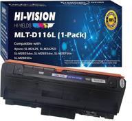 🖨️ high-vision compatible toner cartridge replacement for samsung mlt-d116l mltd116l d116l 116l high yield black - works with xpress m2885fw m2835dw m2825fd m2875fw m2875fd m2625d laser printers (1 pack) logo