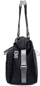 img 2 attached to Women's Purple Shoulder Handbags & Wallets: Waterproof Nylon Travel Accessories