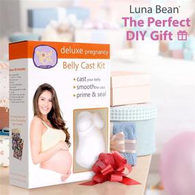 img 3 attached to 🤰 Luna Bean Deluxe Belly Casting Kit: Preserve Your Pregnancy Journey with Baby Bellies Baby Casting Kit - Create Beautiful Pregnancy Belly Plaster Mold Keepsakes for New Moms