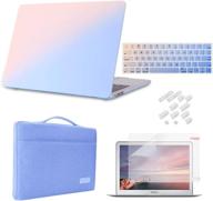 🖥️ icasso macbook pro 13 inch case 2019 2018 2017 2016 release a2159/a1989/a1706/a1708 - gradient: hard plastic case, sleeve, screen protector, keyboard cover & dust plug - compatible macbook pro 13'' - get yours now! logo