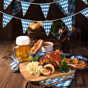 img 1 attached to Iceyyyy Oktoberfest Photo Prop Set 🎉 - Complete German Themed Party Decoration Package