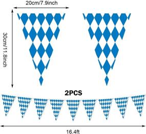 img 3 attached to Iceyyyy Oktoberfest Photo Prop Set 🎉 - Complete German Themed Party Decoration Package