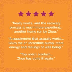 img 1 attached to 💪 Zhou Nitric Oxide: Powerful N.O. Booster for Strength, Endurance, and Muscle Building | 30 Servings, 120 Veggie Caps