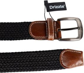 img 1 attached to Drizzte Stretch Elastic Braided Waist