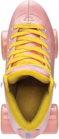 img 1 attached to 🛼 Impala Rollerskates Girls Impala Quad Skate Pink/Yellow Size 10 - US Men's 8, Women's 10 - Big Kid/Adult - M - Best Price!