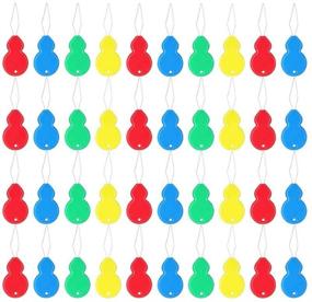 img 1 attached to 🧵 24PCS Gourd Shaped Plastic Needle Threaders: Efficient Sewing Tools for Hand Stitching and DIY Crafts (Color Random)