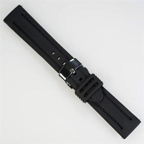 img 1 attached to Pantor Watch Bands Stainless Interchangeable