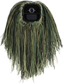 img 4 attached to 🍃 Ghillie Skin - Mossy Oak Camouflage Case Cover for Arlo GO Wire-Free Cameras, Compatible with Arlo GO Smart Security Home Camera