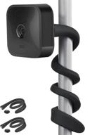 📷 2-pack twist mount for blink xt, xt2, mini, outdoor & indoor wireless home security cameras - black, alertcam logo