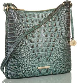 img 3 attached to Brahmin Womens Katie Pecan Size Women's Handbags & Wallets for Crossbody Bags