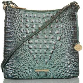 img 4 attached to Brahmin Womens Katie Pecan Size Women's Handbags & Wallets for Crossbody Bags