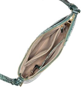 img 1 attached to Brahmin Womens Katie Pecan Size Women's Handbags & Wallets for Crossbody Bags