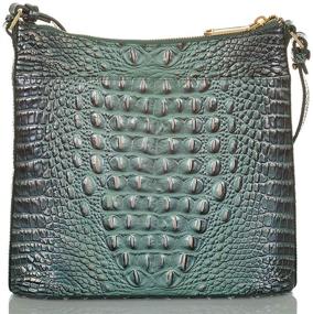 img 2 attached to Brahmin Womens Katie Pecan Size Women's Handbags & Wallets for Crossbody Bags