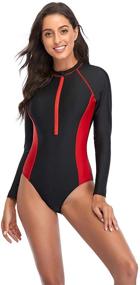 img 1 attached to ZHENXIN Swimwear Control Swimsuits Bathing