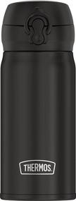 img 3 attached to 🍶 Black THERMOS 12oz Stainless Steel Direct Drink Bottle