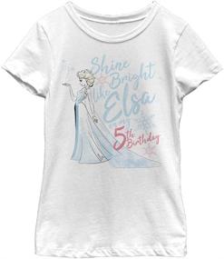 img 1 attached to Disney Frozen Birthday Queen Tahiti Girls' Clothing