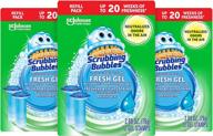 🚽 scrubbing bubbles fresh gel toilet cleaning stamps, 36 count - improved packaging for enhanced user experience logo