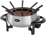 🍲 stainless steel 3 quart fondue pot by oster inspire logo