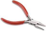 🔧 efficient and economical: beadalon red handle chain nose pliers for jewelry making logo