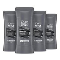 🧔 dove men + care charcoal natural inspired antiperspirant deodorant for men - 2.6oz (4 count) logo