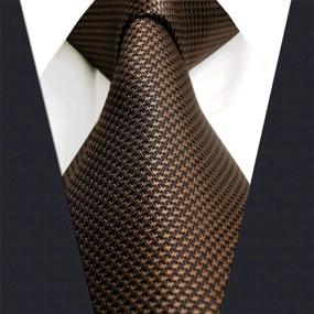 img 3 attached to 🍫 Shlax Solid Chocolate Necktie Classic: Elevate Your Style with Delectable Sophistication