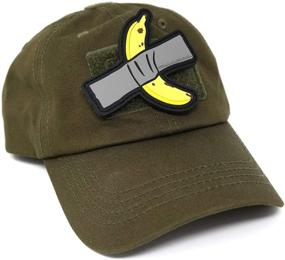 img 3 attached to 🍌 Duct Tape Banana Art PVC Rubber Tactical Patch - A Playfully Funny Hook and Loop Patch