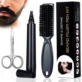 img 4 attached to Scissors Waterproof Solution Mustache Effective