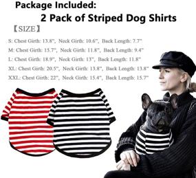 img 3 attached to Clothes Striped Clothing T Shirts Breathable
