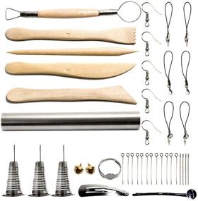 img 4 attached to 🎨 POZEAN 50-Color Polymer Clay Kit: Modeling Clay Oven Bake Set with 5 Sculpting Tools and 11 Accessories - Perfect DIY Clay Gifts for Kids and Beginners
