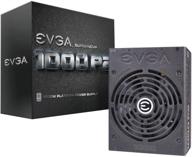 💡 evga supernova 1000 p2 80 plus platinum, 1000w eco mode fully modular power supply with sli and crossfire support, 10-year warranty - model 220-p2-1000-xr logo