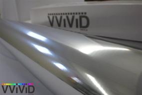 img 1 attached to 🌟 VViViD Silver Mirror Chrome Cast Vinyl Wrap - Self-Adhesive Film for Decals, Bubble-Free Installation, Air-Release Technology - 3mil Thickness, (.5ft x 5ft)