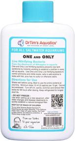 img 3 attached to DrTim's Aquatics Saltwater One & Only Nitrifying Solution: 100% Natural Eco-Friendly Fish Tank Cleaner, Water Clarifier, Waste Remover, Organic Reducer, and Water Quality Optimizer – 4 Oz