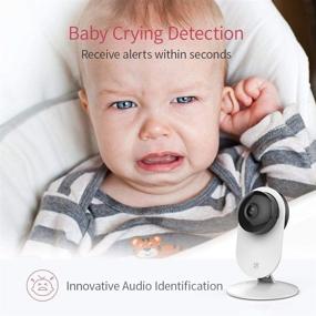 img 1 attached to 🏠 YI 4pc Security Home Camera: 1080p WiFi Smart Indoor Nanny IP Cam with Night Vision, 2-Way Audio, Motion Detection, Phone App - Works with Alexa and Google