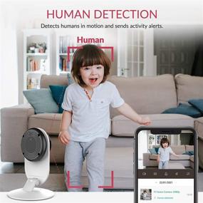 img 3 attached to 🏠 YI 4pc Security Home Camera: 1080p WiFi Smart Indoor Nanny IP Cam with Night Vision, 2-Way Audio, Motion Detection, Phone App - Works with Alexa and Google