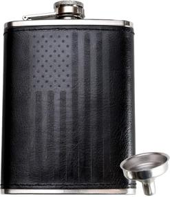 img 4 attached to Leather Flask American Home Aggressive