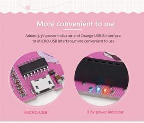 img 1 attached to 🔧 BIQU RGBDuino UNO V1.2 Jenny Development Board Comparison: Upgrade for Arduino UNO R3 and Raspberry Pi 4/3B with ATmega328P Chip and CH340C