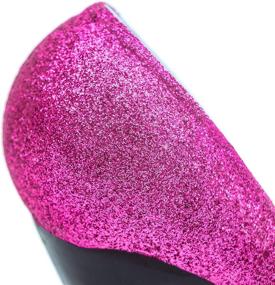 img 1 attached to 👠 Hilarious Home High Heel Wine Bottle Holder - Stylish Pink Glitter Conversation Starter Wine Rack