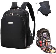 🎒 large capacity 3-in-1 barber backpack bag for clippers, hairdressing supplies, and barber shop tools - ultimate hairdressing storage backpack logo