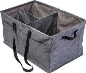 img 4 attached to Honey-Can-Do Gray Large Trunk Organizer AUT-07984