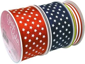 img 1 attached to Morex Ribbon Stars Stripes Patriotic