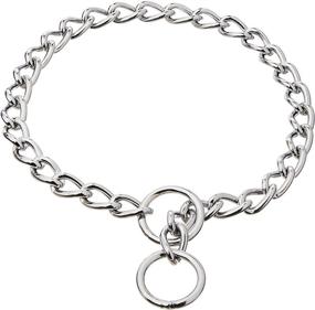 img 1 attached to 🐶 Coastal Pet Products DCP554022 Titan X-Heavy Chain Dog Training Choke/Collar - 4mm Link, 22-Inch, Chrome: Premium Quality for Effective Training