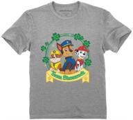 🍀 fun and festive: team shamrock st. patrick's day paw patrol gift official toddler kids t-shirt logo