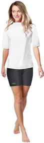 img 4 attached to 🩳 Women's UV Skinz Active Shorts in Black - Size L (Large) - Women's Clothing