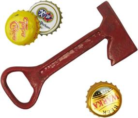 img 1 attached to 🔥 Design Toscano SP2337 Fireman Ax Cast Iron Bottle Opener: A Vintage Essential for Firefighter Enthusiasts!