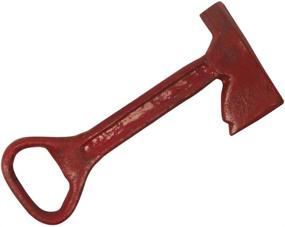 img 2 attached to 🔥 Design Toscano SP2337 Fireman Ax Cast Iron Bottle Opener: A Vintage Essential for Firefighter Enthusiasts!