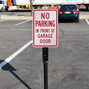 img 2 attached to Revolutionize Parking with the SmartSign Aluminum Front Garage Solution